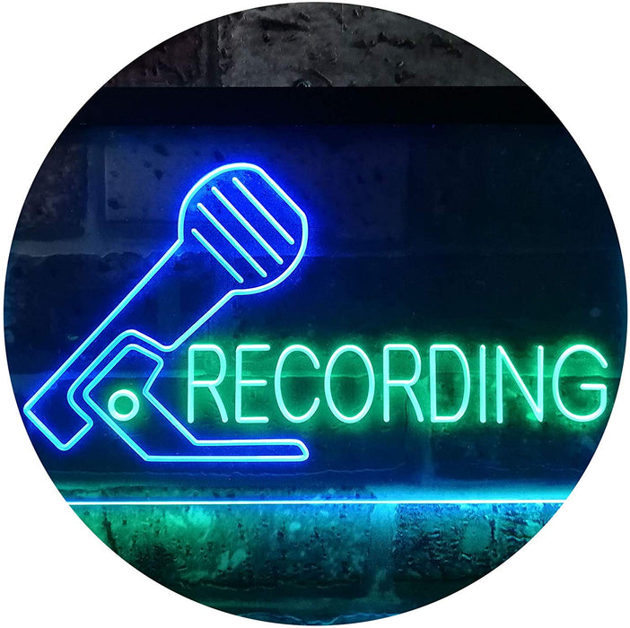 Microphone On Air Recording LED Light Sign - Way Up Gifts