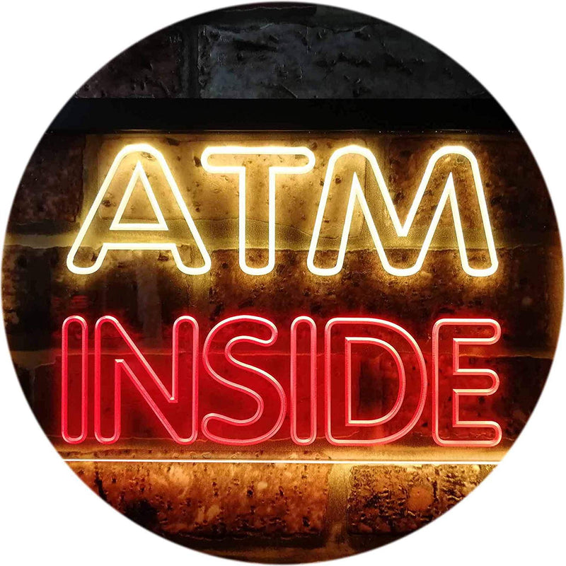 ATM Inside LED Light Sign - LED Gift Works