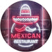 Mexican Restaurant LED Light Sign - Way Up Gifts