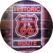 Arizona Historic Route US 66 LED Light Sign - LED Gift Works