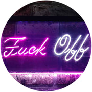 Fuck Off LED Light Sign - LED Gift Works