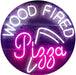 Wood Fired Pizza LED Light Sign - Way Up Gifts
