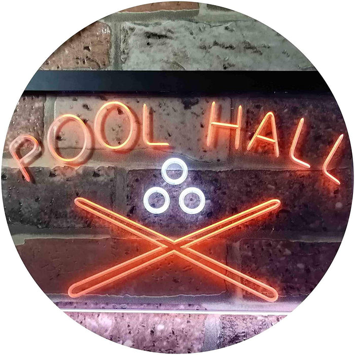 Billiards Pool Hall LED Light Sign - Way Up Gifts