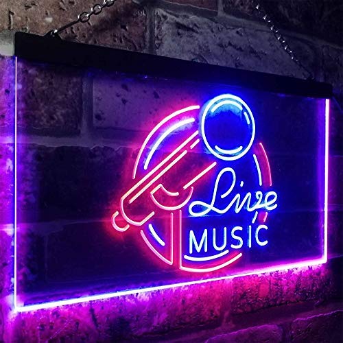 Live Music LED Light Sign - Way Up Gifts