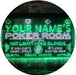 Personalized Poker Room LED Light Sign - Way Up Gifts