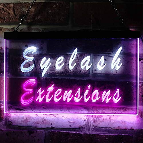 Beauty Salon Eyelash Extensions LED Light Sign - Way Up Gifts