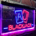 Poker Blackjack LED Light Sign - Way Up Gifts