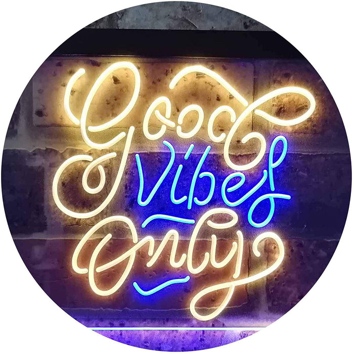 Good Vibes Only LED Light Sign - Way Up Gifts