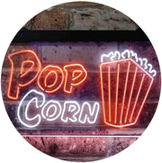 Movie Theater Popcorn LED Light Sign - LED Gift Works