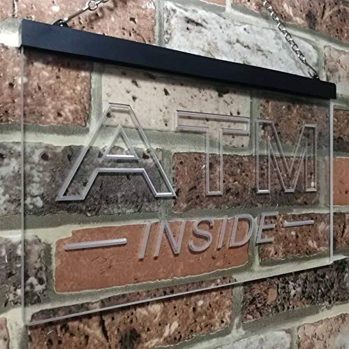 ATM Inside LED Light Sign - LED Gift Works