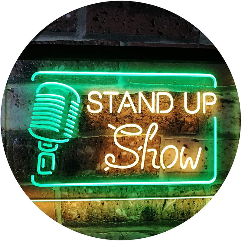 Comedy Comedian Stand Up Show LED Light Sign - LED Gift Works