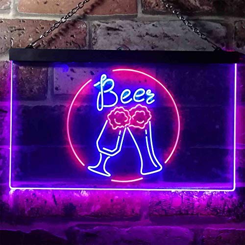 Bar Cheers Beer LED Light Sign - LED Gift Works