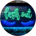 Eyelashes Lash Out Girl Room Beauty Decor LED Light Sign - Way Up Gifts