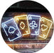 Four Aces Poker Casino LED Light Sign - Way Up Gifts
