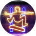 Kids Room Decor Skateboard Jump LED Light Sign - Way Up Gifts