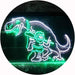 Caveman Dinosaur LED Light Sign - Way Up Gifts