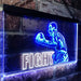 Fitness Gym Boxer Fight Boxing Man Cave LED Light Sign - Way Up Gifts