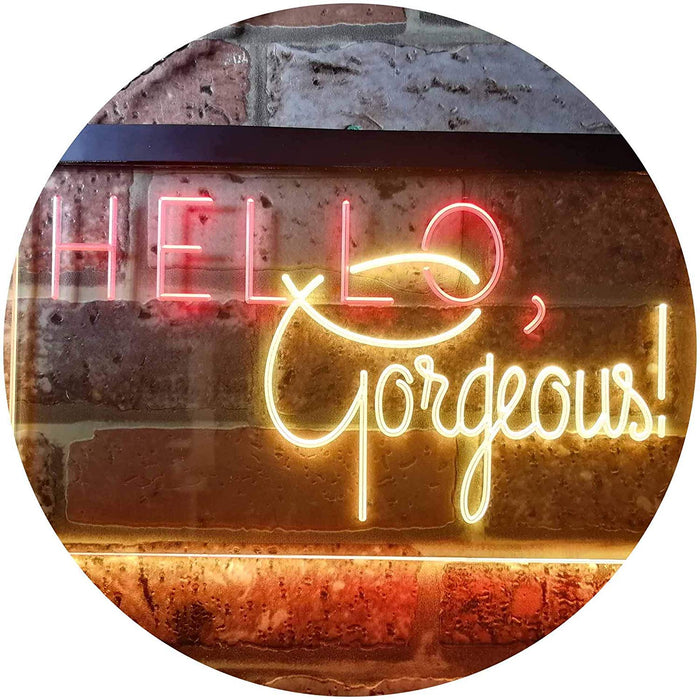 Hello Gorgeous LED Light Sign - Way Up Gifts