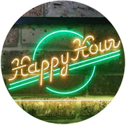 Happy Hour LED Light Sign - LED Gift Works