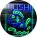 Fish Sushi LED Light Sign - Way Up Gifts