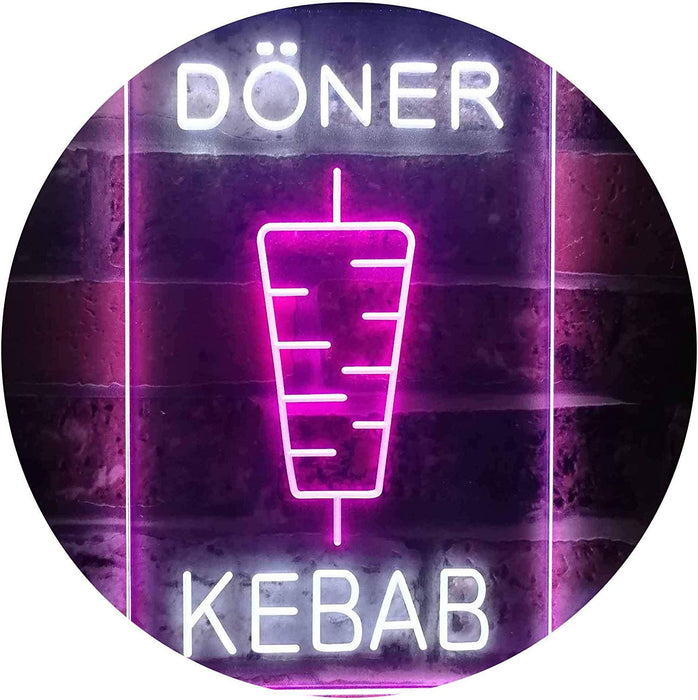 Doner Kebab LED Light Sign - Way Up Gifts