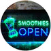 Smoothies Open LED Light Sign - Way Up Gifts