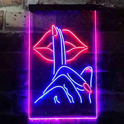 Finger Nail On Lip Beauty Salon LED Light Sign - LED Gift Works