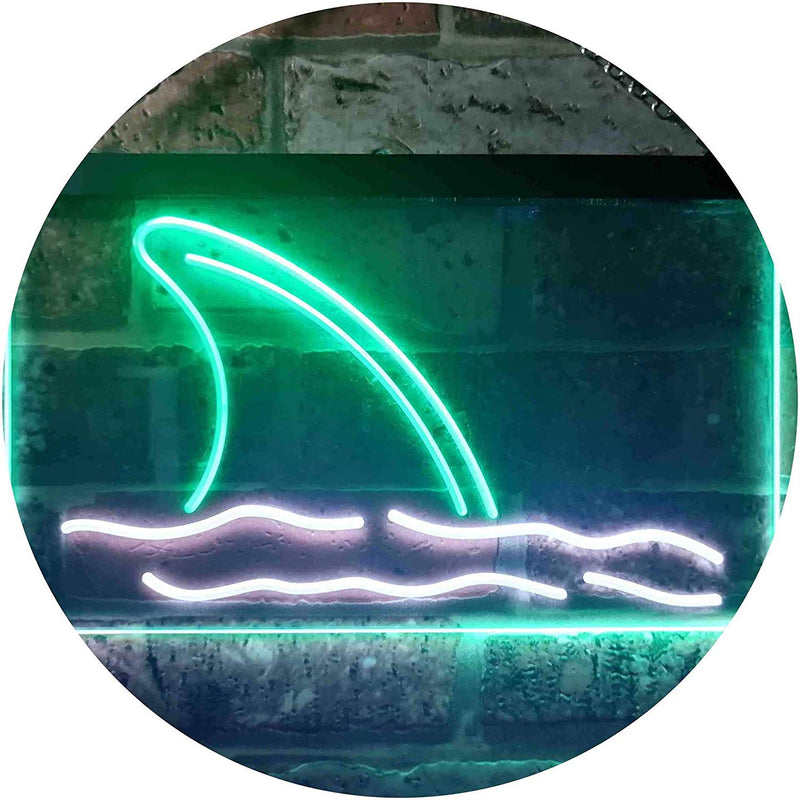 Shark Fin LED Light Sign - LED Gift Works