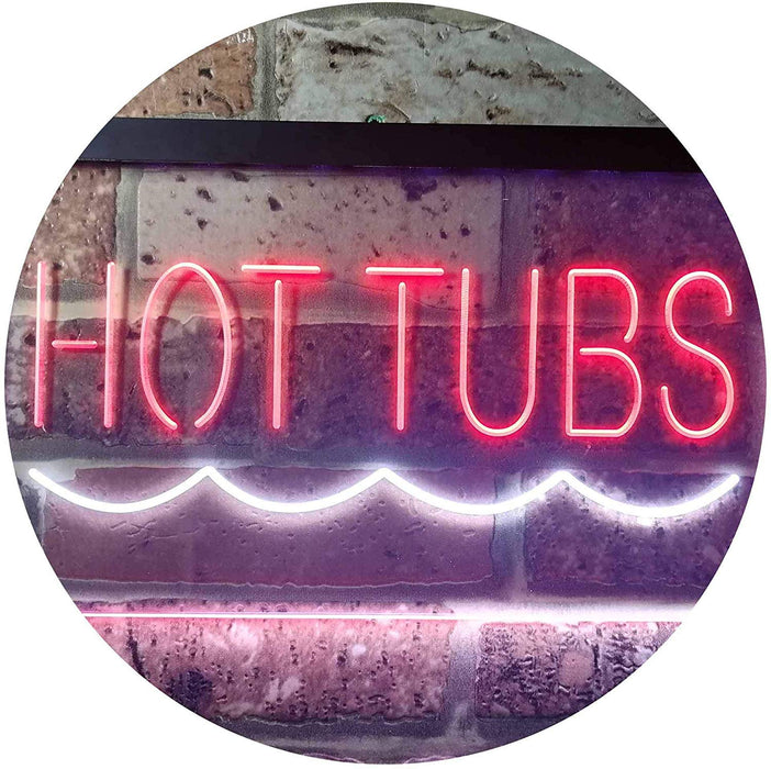 Hot Tubs LED Light Sign - Way Up Gifts