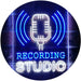 Microphone Recording Studio LED Light Sign - Way Up Gifts