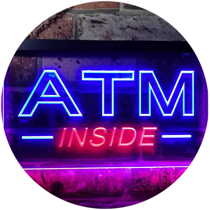 ATM Inside LED Light Sign - Way Up Gifts
