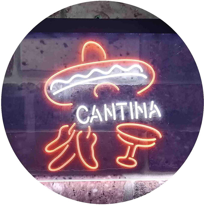 Mexican Bar Beer Cantina LED Light Sign - Way Up Gifts