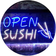 Open Sushi LED Light Sign - LED Gift Works
