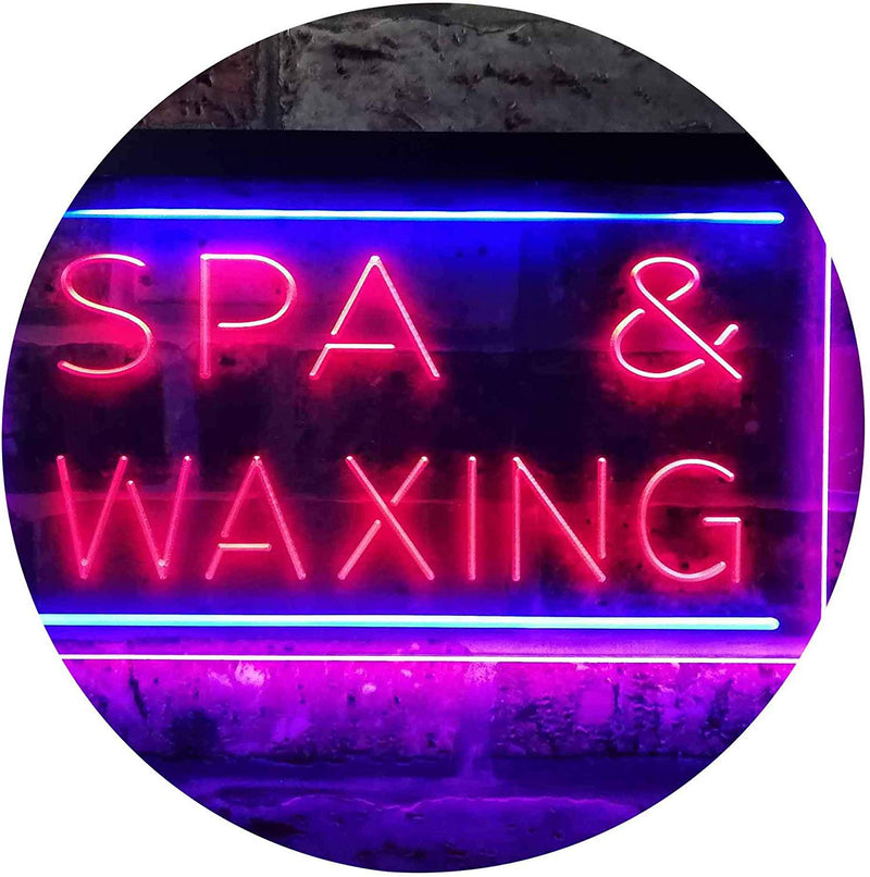Beauty Salon Spa Waxing LED Light Sign - LED Gift Works
