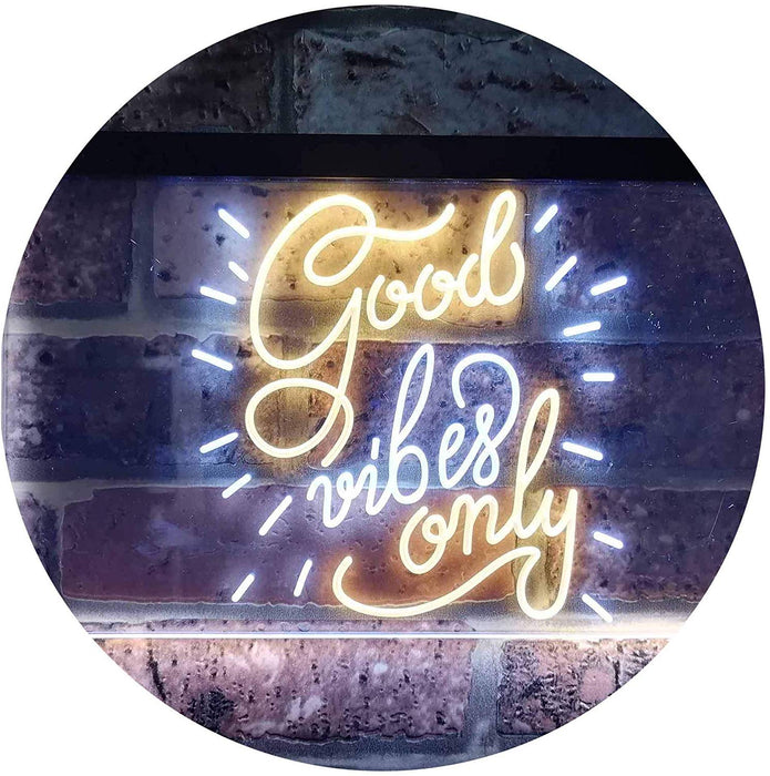 Good Vibes Only LED Light Sign - Way Up Gifts