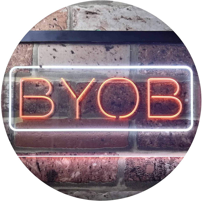 Bring Your Own Beer BYOB LED Light Sign - Way Up Gifts