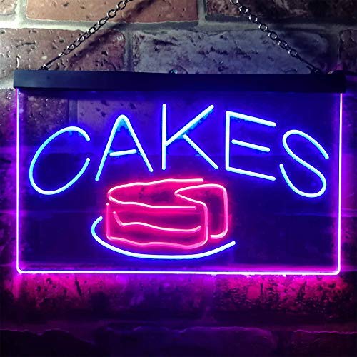 Bakery Cakes LED Light Sign - Way Up Gifts