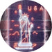USA Statue of Liberty LED Light Sign - Way Up Gifts