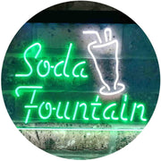 Soda Fountain Drinks LED Light Sign - LED Gift Works