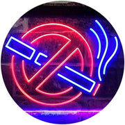 No Smoking LED Light Sign - LED Gift Works