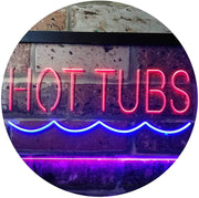 Hot Tubs LED Light Sign - LED Gift Works