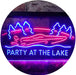 Party at The Lake Cabin Decor LED Light Sign - Way Up Gifts