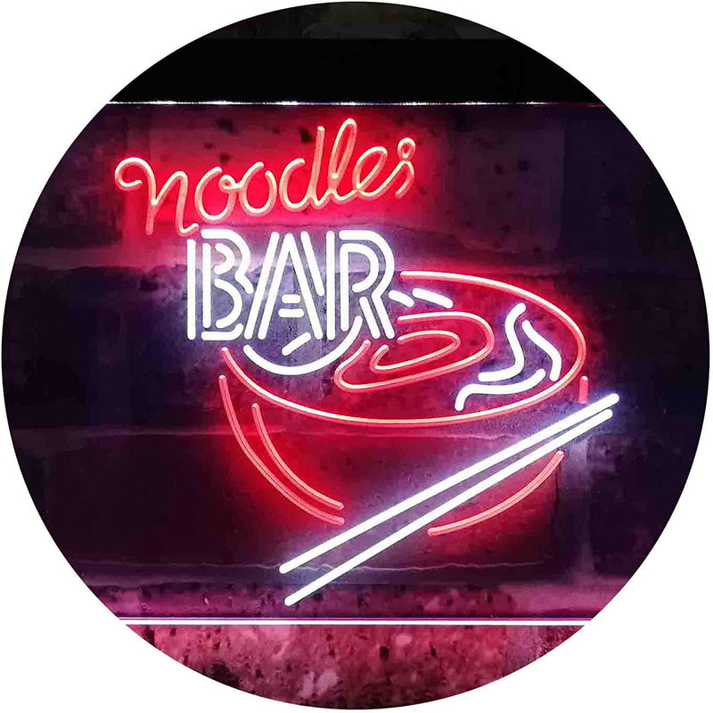 Noodles Bar LED Light Sign - LED Gift Works