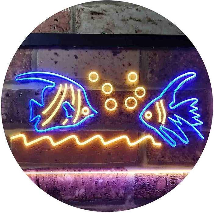 Aquarium Fish Pet Store LED Light Sign - Way Up Gifts