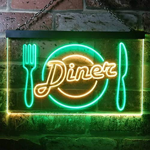 Diner LED Light Sign - LED Gift Works