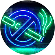No Smoking LED Light Sign - LED Gift Works