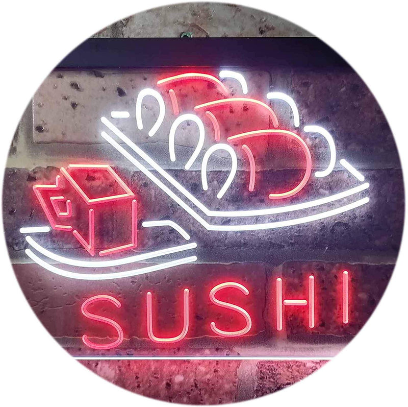 Sushi LED Light Sign - LED Gift Works