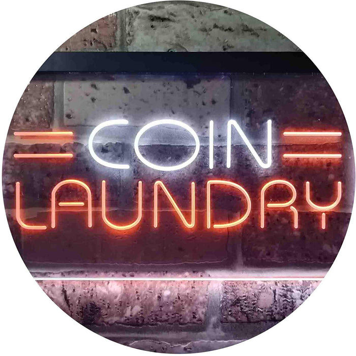 Laundromat Coin Laundry LED Light Sign - Way Up Gifts