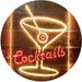 Cocktails LED Light Sign - Way Up Gifts