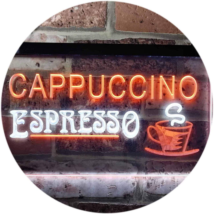 Coffee Cappuccino Espresso LED Light Sign - Way Up Gifts